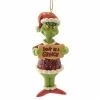 Universal Studios Dr. Suess Grinch Jim Shore Ornament