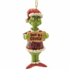 Universal Studios Dr. Suess Grinch Jim Shore Ornament