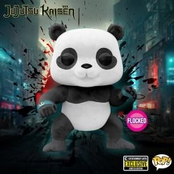 FUNKO Jujutsu Kaisen Panda FlockedPop! Vinyl Figure #1374 - Entertainment Earth Exclusive -Toy World Shop 06afb5b81c1941418b1425a32f480cc5xl