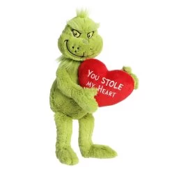 Aurora® - Dr. Seuss™ - 15" Stole My Heart Grinch -Toy World Shop 15227f
