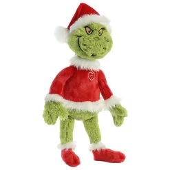 Aurora® - Dr. Seuss™ - 16" Grinch Santa -Toy World Shop 15900a 1f2456f5 7bb1 4742 a1cd 28050eac287f