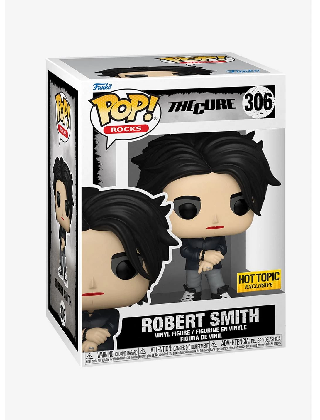 FUNKO The Cure Pop! Rocks Robert Smith Vinyl Figure Hot Topic Exclusive 3 FUNKO The Cure Pop! Rocks Robert Smith Vinyl Figure Hot Topic Exclusive