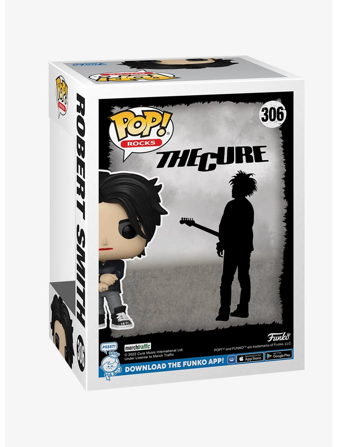 FUNKO The Cure Pop! Rocks Robert Smith Vinyl Figure Hot Topic Exclusive 5 FUNKO The Cure Pop! Rocks Robert Smith Vinyl Figure Hot Topic Exclusive - Image 3