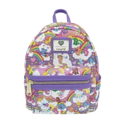 Loungefly Care Bears Rainbow AOP Mini Backpack- Modern Pinup Exclusive