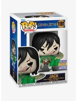 FUNKO Black Clover Pop! Animation Jack Vinyl Figure 2022 Winter Convention Exclusive
