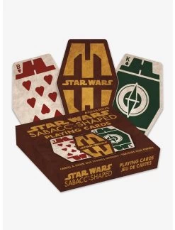 STAR WARS Sabacc-Shaped Playing Cards