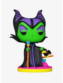 FUNKO Disney Villains Pop! Maleficent (Blacklight) Vinyl Figure Hot Topic Exclusive