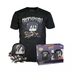FUNKO POP! And Tee: Naruto Orochimaru 3.85-in Vinyl Figure And Unisex T-Shirt GameStop Exclusive