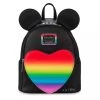 Disney Pride Collection Mickey Mouse Loungefly Mini Backpack -Toy World Shop 2014105714797