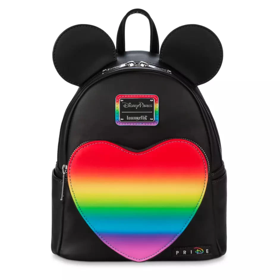 Disney Pride Collection Mickey Mouse Loungefly Mini Backpack 3 Disney Pride Collection Mickey Mouse Loungefly Mini Backpack
