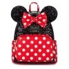 Minnie Mouse Sequined Loungefly Mini Backpack 2 Minnie Mouse Sequined Loungefly Mini Backpack -Toy World Shop 2014105715689