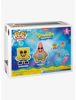 FUNKO SpongeBob SquarePants Pop! Animation SpongeBob & Patrick Vinyl Figure Set Hot Topic Exclusive -Toy World Shop 20356481 av4