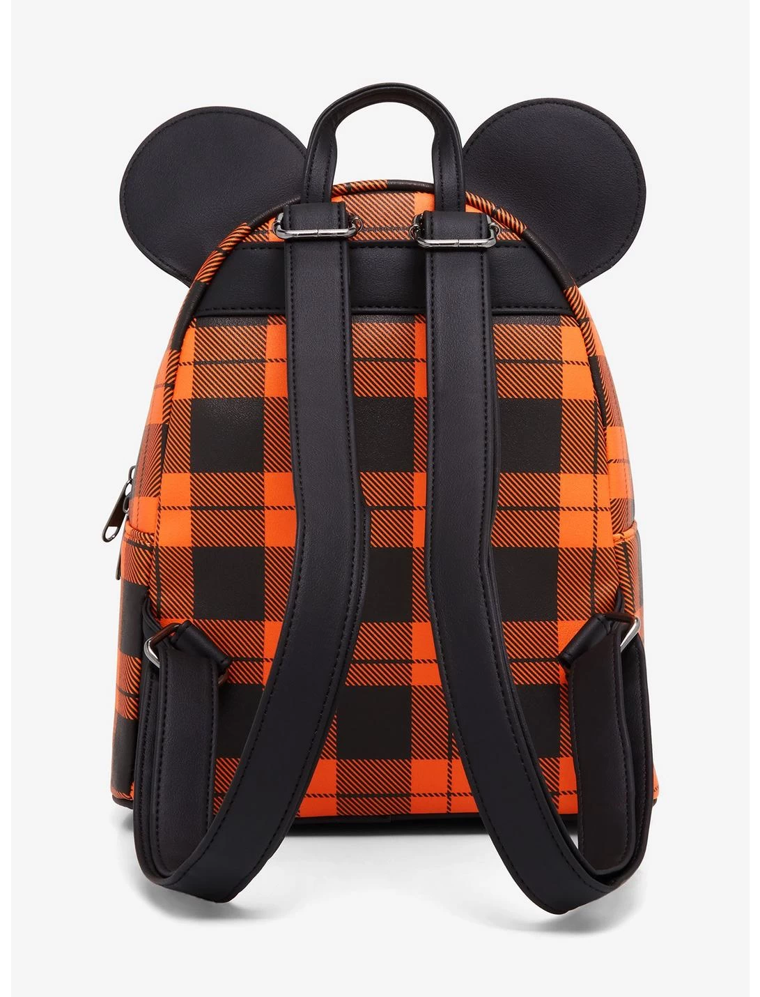 Loungefly Disney Halloween Plaid Mickey Mouse Ears Mini Backpack 5 Loungefly Disney Halloween Plaid Mickey Mouse Ears Mini Backpack - Image 3