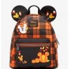 Loungefly Disney Halloween Plaid Mickey Mouse Ears Mini Backpack -Toy World Shop 20434705 hi