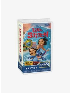 FUNKO Disney Lilo & Stitch Rewind Stitch Vinyl Figure Hot Topic Exclusive