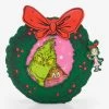 Loungefly How The Grinch Stole Christmas Lenticular Wreath Portrait Crossbody Bag -Toy World Shop 20754962 hi