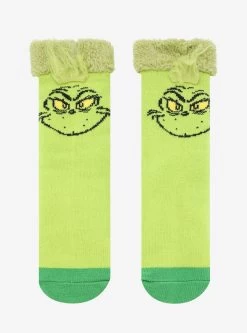 How The Grinch Stole Christmas Grinch Cozy Socks