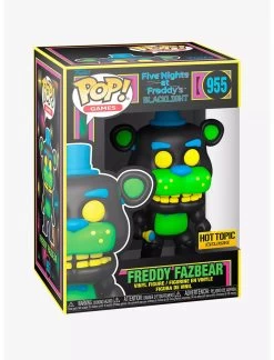 FUNKO Five Nights At Freddy's Pop! Games Freddy Fazbear Vinyl Figure Hot Topic Exclusive