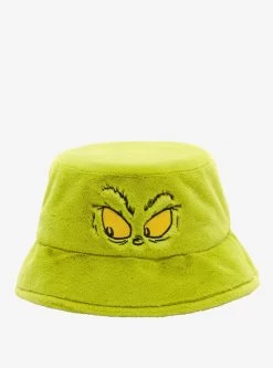 How The Grinch Stole Christmas! Eyes Fuzzy Bucket Hat