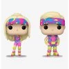 FUNKO Barbie Pop! Movies Skating Barbie & Skating Ken Vinyl Figure Set Hot Topic Exclusive -Toy World Shop 31032132 hi