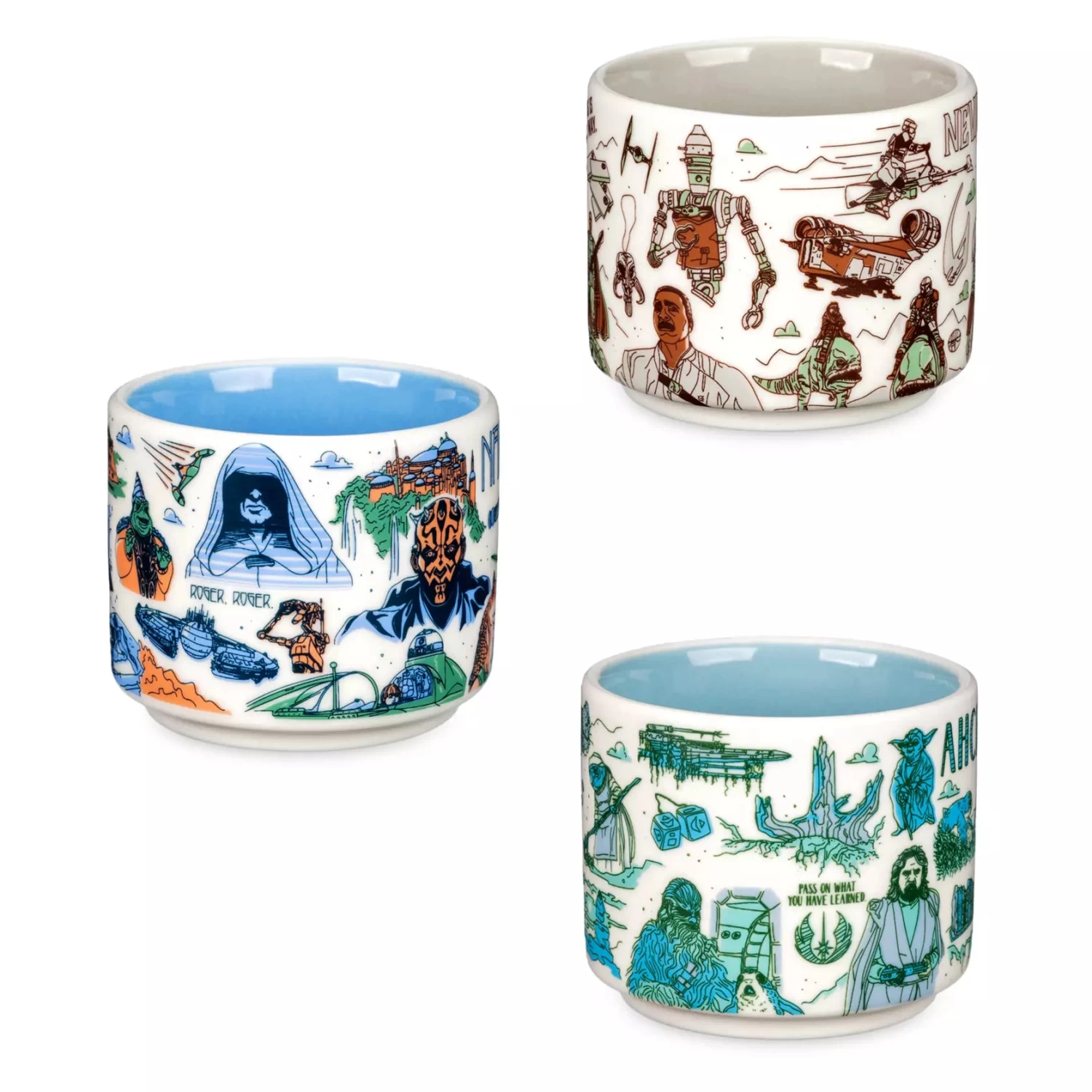 STAR WARS Nevarro, Naboo, Ahch-To Starbucks Espresso Mug Set Of 3 6 STAR WARS Nevarro, Naboo, Ahch-To Starbucks Espresso Mug Set Of 3 - Image 4