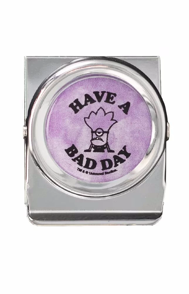 Evil Minion "Have A Bad Day" Magnetic Clip 3 Evil Minion "Have A Bad Day" Magnetic Clip