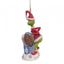 Grinch Climbing In Chimney HO -by Jim Shore -Toy World Shop 3756678 6009204 1 2 3 600