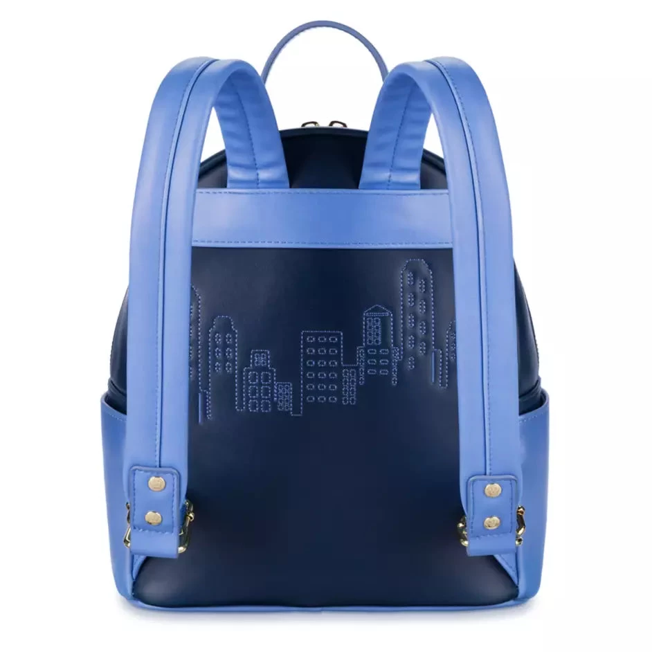 Mickey Mouse And Minnie Mouse New York Loungefly Mini Backpack 4 Mickey Mouse And Minnie Mouse New York Loungefly Mini Backpack - Image 2