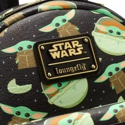 STAR WARS Loungefly The Child All-Over-Print Mini Backpack, : The Mandalorian -Toy World Shop 427241582933 1