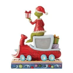 Grinch On Train Figurine -by Jim Shore -Toy World Shop 5112040 6010776 2 2 3 600