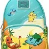 Loungefly Pokemon Original Starters Beach Scene Mini Backpack -Toy World Shop 5153sXP7hlL. AC