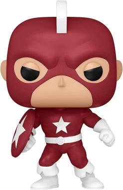 FUNKO Pop! Marvel: Year Of The Shield - Red Guardian Vinyl Bobblehead, Amazon Exclusive -Toy World Shop 51k8BL0c7VS. AC SX679