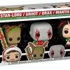 FUNKO Pop! Marvel Holiday: Guardians Of The Galaxy 5 Pack, Amazon Exclusive