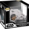 FUNKO Pop! Ride Super Deluxe: Star Wars - Lando Calrissian In The Millenium Falcon (Shared Galactic Convention, Amazon Exclusive), Multicolor -Toy World Shop 6105f76VenL. AC SX679