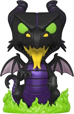 FUNKO Pop! Jumbo: Disney - Maleficent Dragon, Amazon Exclusive (Glow In The Dark) -Toy World Shop 61OgsZfwIiL. AC SX679