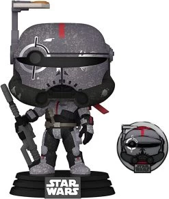 FUNKO Pop! Star Wars: Across The Galaxy - Crosshair With Pin, Amazon Exclusive -Toy World Shop 61fYuDwzrgS. AC SX679
