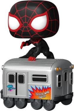 FUNKO Pop! Trains: D 100 - Marvel, Miles Morales On Subway Car, Amazon Exclusive -Toy World Shop 61peniQqVaL. AC SL1300