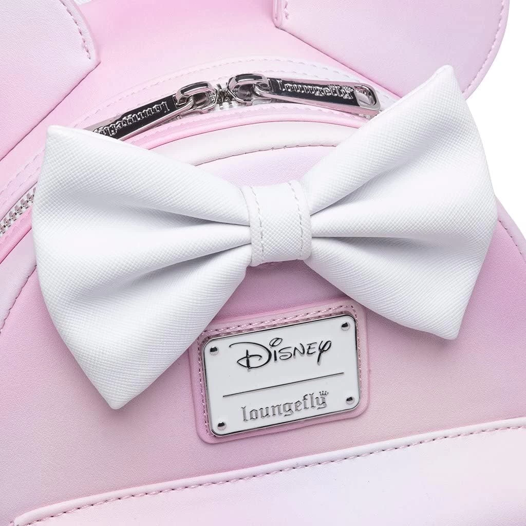 Loungefly Disney The Minnie Mouse Classic Series Mini Backpack - Sakura 5 Loungefly Disney The Minnie Mouse Classic Series Mini Backpack - Sakura - Image 3
