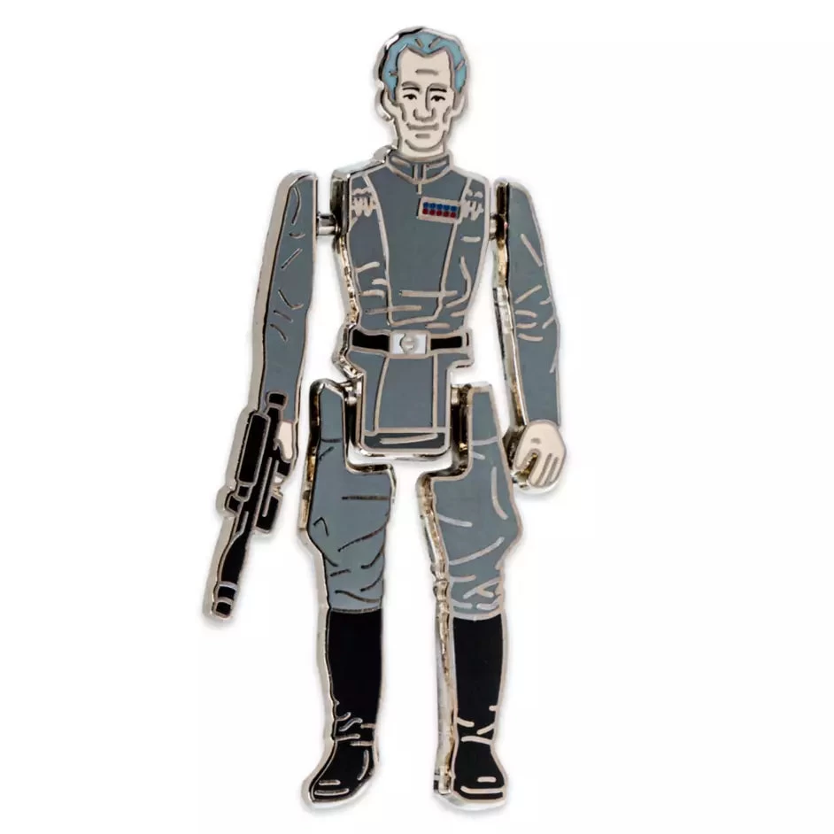 STAR WARS Grand Moff Tarkin Action Figure Pin –– Limited Release 3 STAR WARS Grand Moff Tarkin Action Figure Pin –– Limited Release