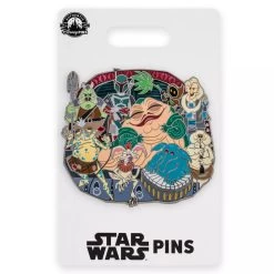 STAR WARS Jabba The Hutt, Boba Fett And Cast Pin – -Toy World Shop 6505059617654 1