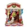Peaking Out Of A Fireplace Figurine -by Jim Shore -Toy World Shop 6566287 6012693 2 3 560