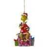 Wrapped In Lights Hanging Ornament -by Jim Shore -Toy World Shop 6566327 6012709 2 3 560