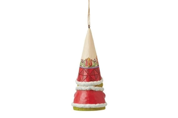 Grinch Gnome With Hands Clenched Hanging Ornament -by Jim Shore 4 Grinch Gnome With Hands Clenched Hanging Ornament -by Jim Shore - Image 2