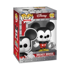 FUNKO Classics Mickey Mouse25th Anniversary -Shop Exlcusive -Toy World Shop 68881 Disney MickeyMouse Vault POP GLAM 3 WEB
