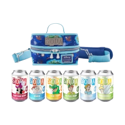 FUNKO Vinyl Soda Peter Pan 6-Pack With Cooler -USA Exclusive 8 FUNKO Vinyl Soda Peter Pan 6-Pack With Cooler -USA Exclusive -Toy World Shop 71074 Peter Pan Soda Cooler with Cans