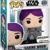 FUNKO Pop! Star Wars: Ahsoka - Sabine Wren Glow In The Dark, Amazon Exclusive