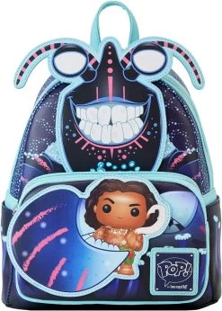 Loungefly Disney Villains: Moana - Tamatoa Glow In The Dark Mini-Backpack, Amazon Exclusive - Circle Of Hope Boutique Exclusive (Copy)