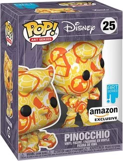 FUNKO POP Artist Series: Disney Treasures From The Vault - Pinocchio, Amazon Exclusive, Multicolor (55670)