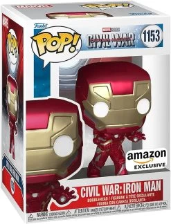 FUNKO Pop! Marvel: Captain America: Civil War Build A Scene - Iron Man, Amazon Exclusive, Figure 11 Of 12
