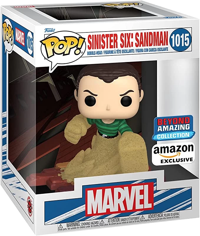FUNKO Pop! Deluxe: Marvel Sinister 6 - Sandman, Amazon Exclusive, Figure 3 Of 7 3 FUNKO Pop! Deluxe: Marvel Sinister 6 - Sandman, Amazon Exclusive, Figure 3 Of 7